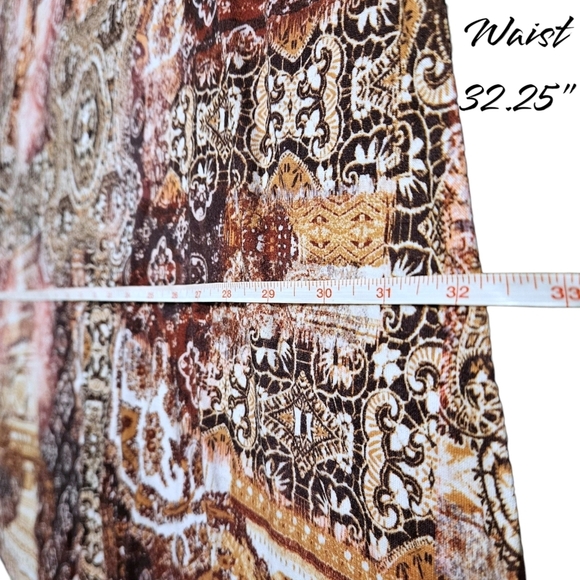 Catherines 3X Sleeveless Embellished Top Boho Baroque Paisley Gold Rhinestone - Picture 10 of 11